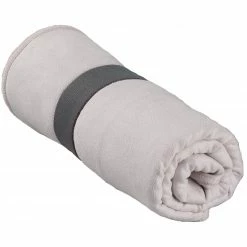 Fitness & Sport Handtuch - silber - 50x110 cm