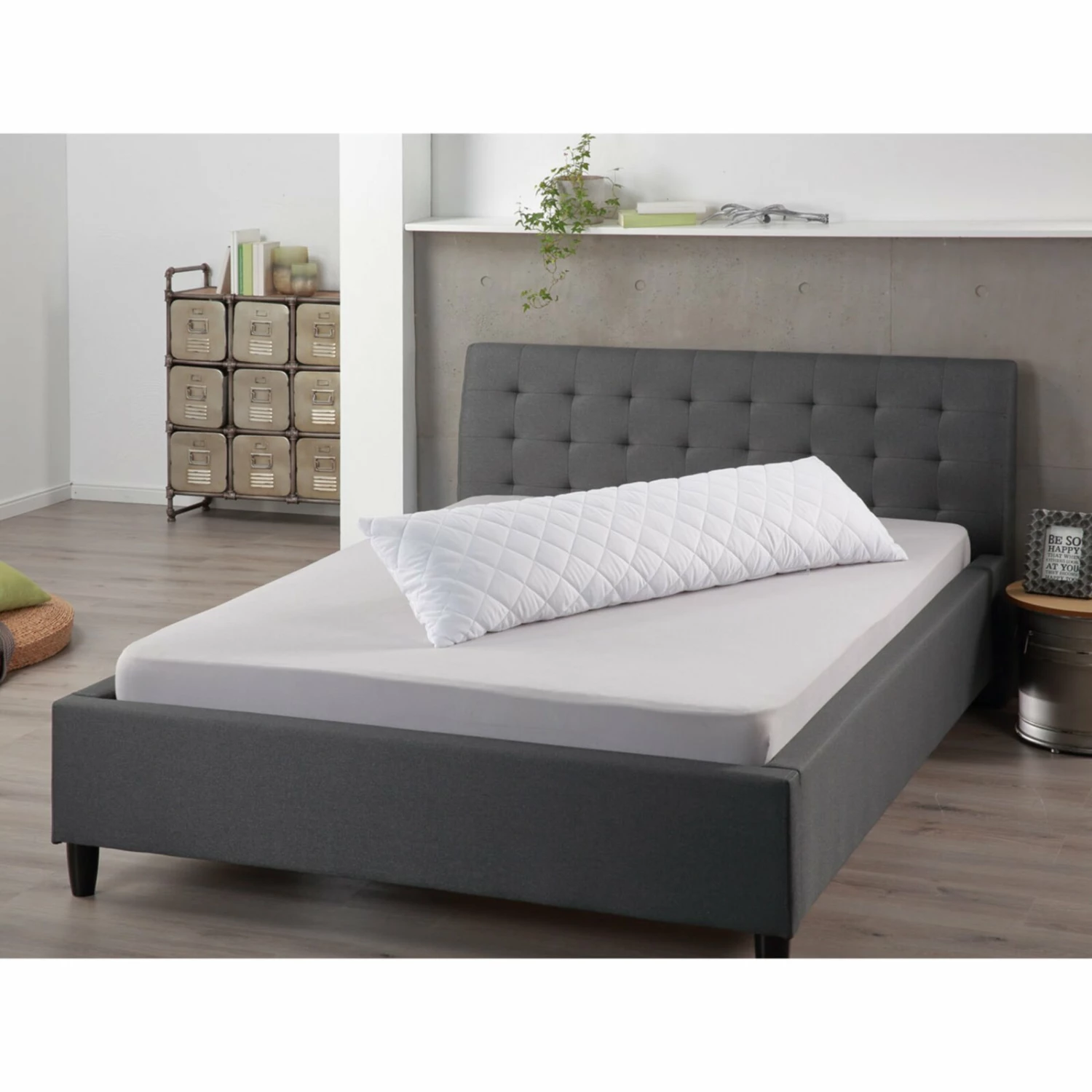 Seitenschläferkissen - weiß - Reißverschluss - 45x145 cm 4 Seitenschläferkissen - weiß - Reißverschluss - 45x145 cm – Bild 2