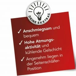 MAXXMEE Seitenschläfer-Kissen - mit kühlender Gelschicht -Heimtextilien Verkäufe 2791002700 08 1600Wx1600H