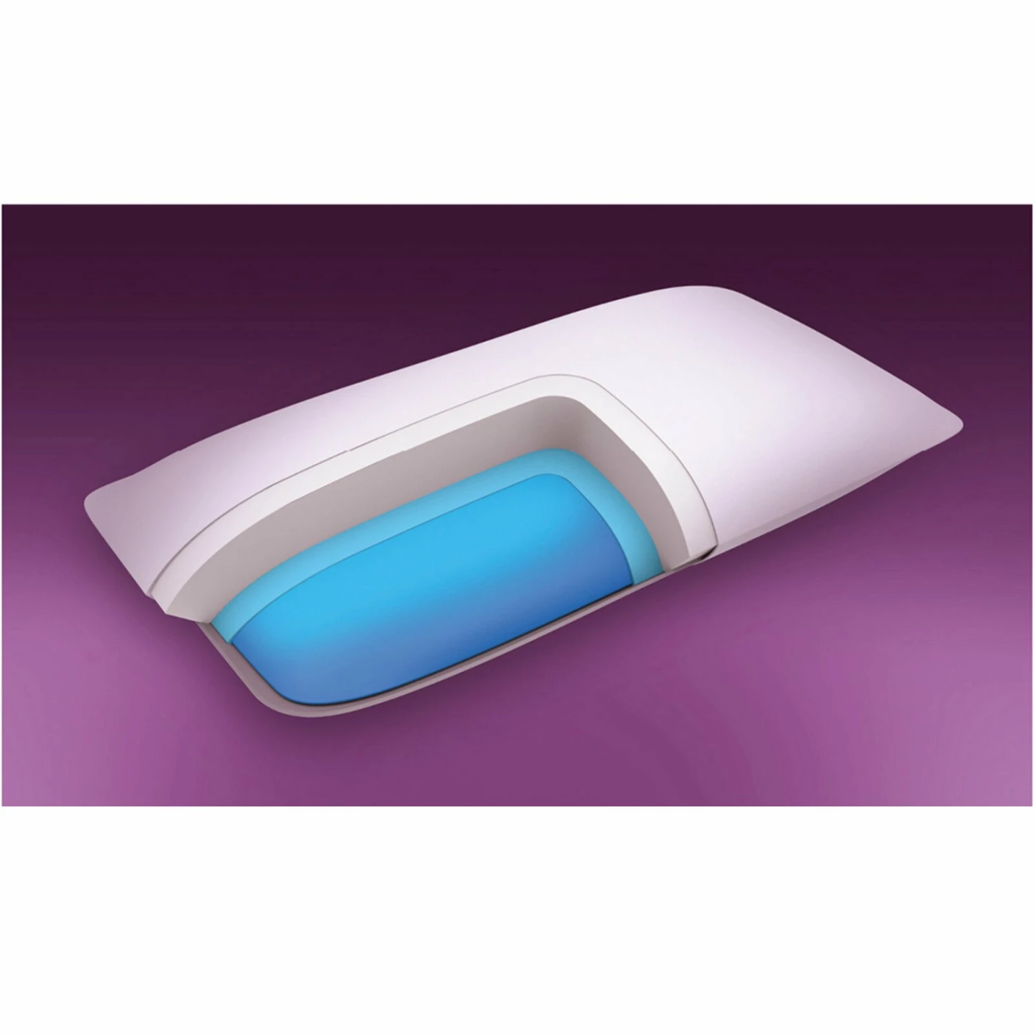 VITALMAXX Wasserkissen - weiß - 80x40 cm 6 VITALMAXX Wasserkissen - weiß - 80x40 cm – Bild 4