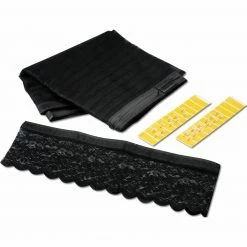 EASYmaxx Moskitonetz Magic Klick - schwarz - 90x210 cm