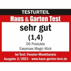 EASYmaxx Moskitonetz Magic Klick - schwarz - 150x130 cm 17 EASYmaxx Moskitonetz Magic Klick - schwarz - 150x130 cm -Heimtextilien Verkäufe 2791004100 08 1600Wx1600H