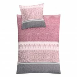 Kleine Wolke Satin-Bettwäsche - pastellrose - Ornamente