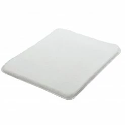 Kleine Wolke Badteppich - polarweiß - Polyacryl - 55x65 cm