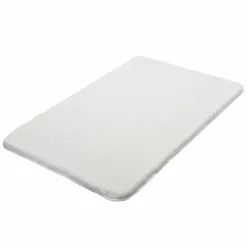 Kleine Wolke Badteppich - polarweiß - Polyacryl - 60x100 cm