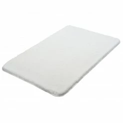 Kleine Wolke Badteppich - polarweiß - Polyacryl - 70x120 cm