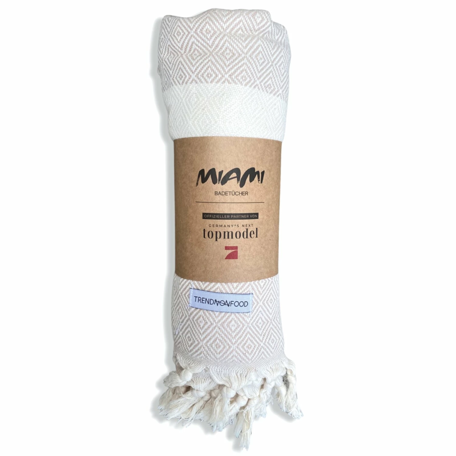 Badetuch MIAMI - beige - 160x95 cm 3 Badetuch MIAMI - beige - 160x95 cm