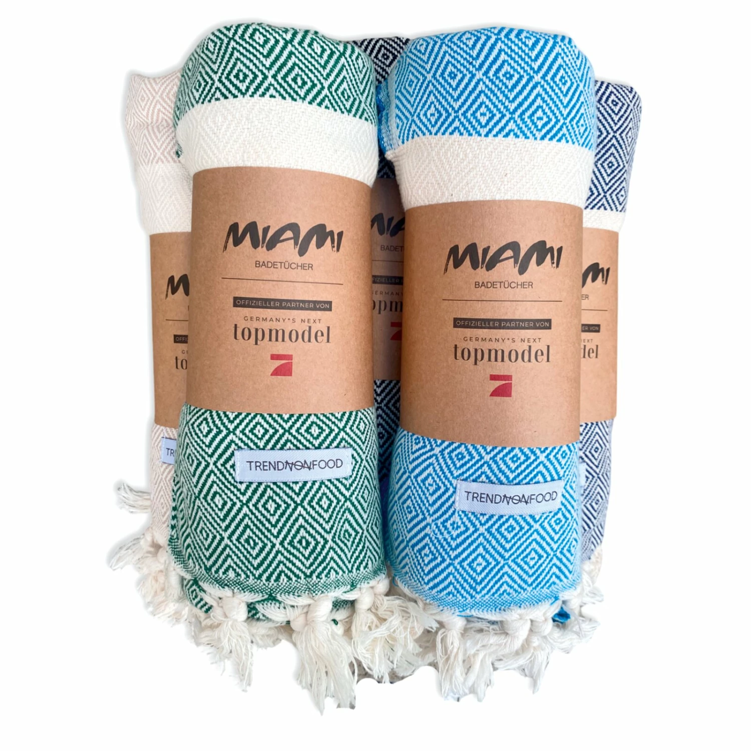 Badetuch MIAMI - dunkelblau - 160x95 cm 4 Badetuch MIAMI - dunkelblau - 160x95 cm – Bild 2