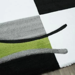 Teppich FLORIDA - schwarz-grün - 80x300 cm -Heimtextilien Verkäufe 9000816800 02 1600Wx1600H