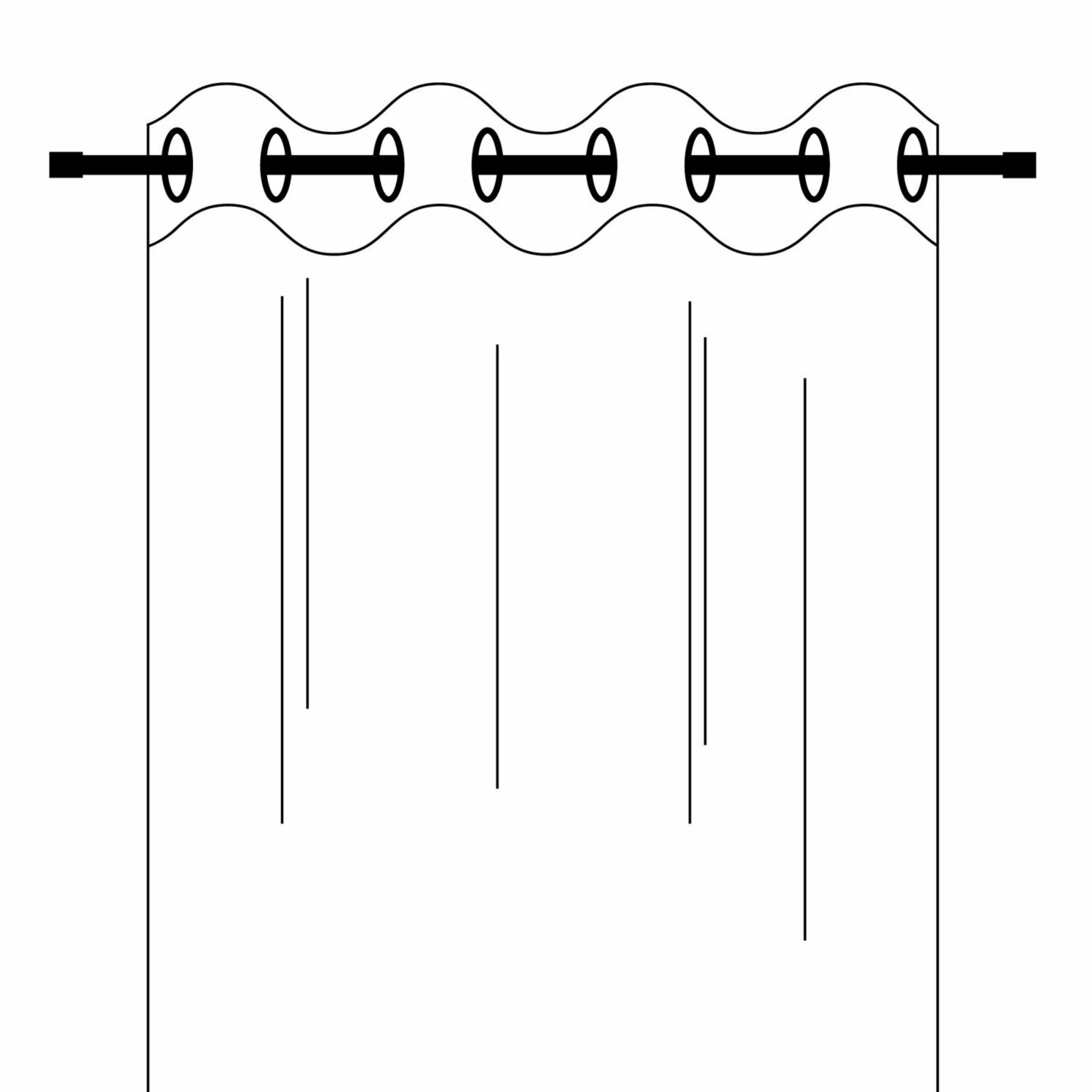 Ösenschal - bordeaux- 140x235 cm 5 Ösenschal - bordeaux- 140x235 cm – Bild 3
