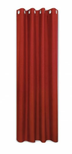 Ösenschal - bordeaux- 140x235 cm