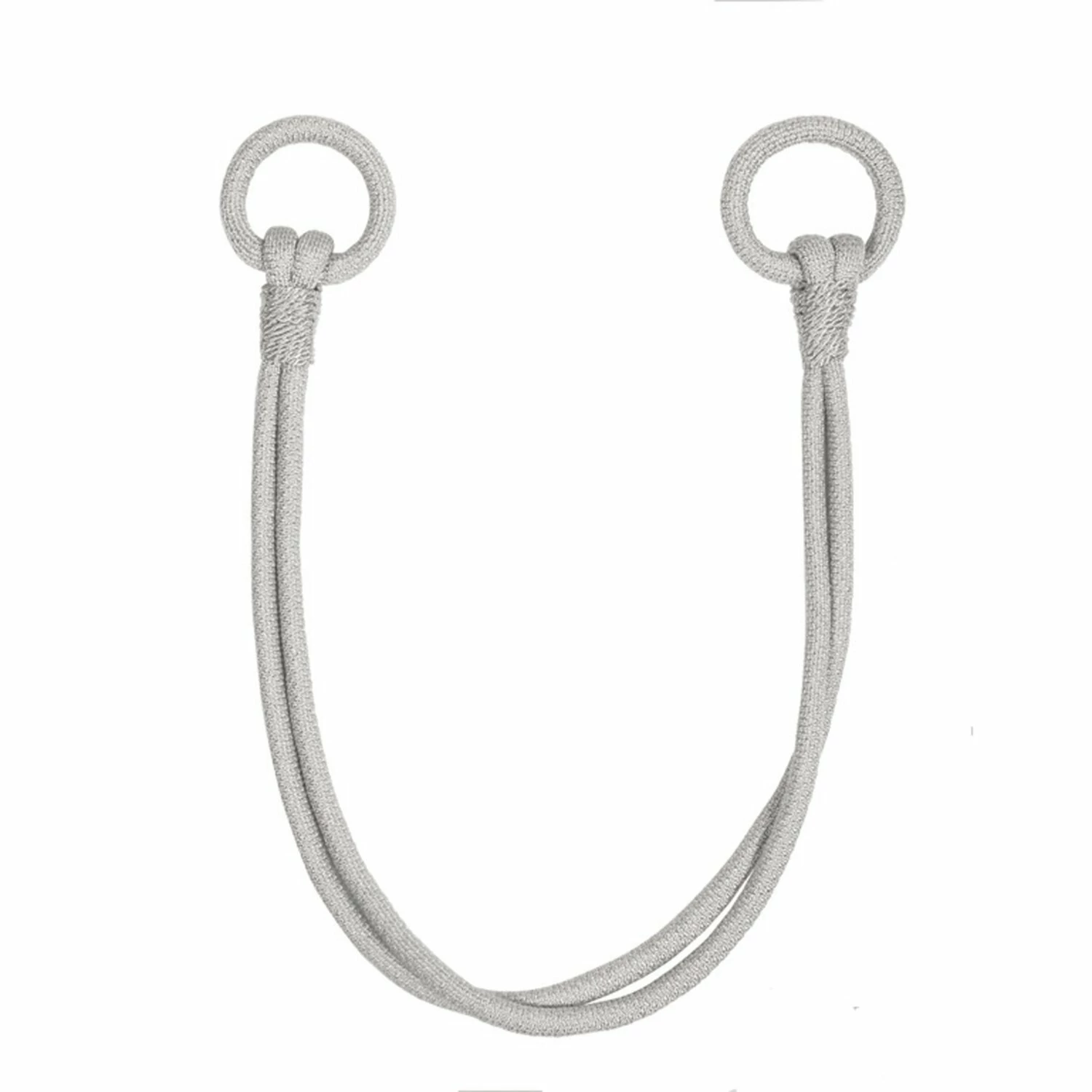 Raffhalter - silbergrau - 80 cm 3 Raffhalter - silbergrau - 80 cm