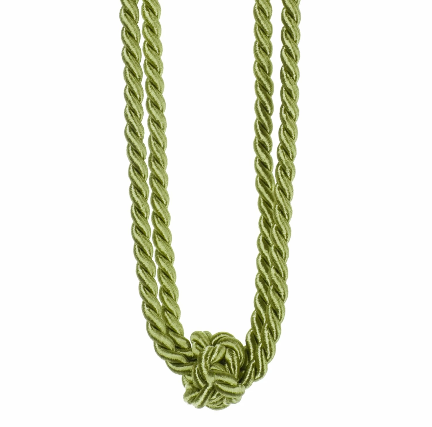 Raffhalter - mint - Zierknoten - 60 cm 3 Raffhalter - mint - Zierknoten - 60 cm