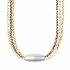 Raffhalter - beige-creme-braun - 65 cm