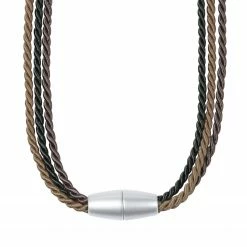 Raffhalter - schwarz-braun-hellbraun - 65 cm