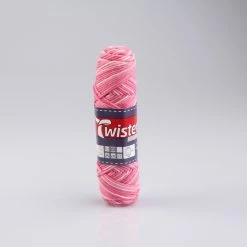 Häkelgarn TWISTER CURLY - rose-pink-erika - 50g