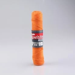 Häkelgarn TWISTER CURLY - orange - 50g