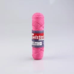 Häkelgarn TWISTER CURLY - pink - 50g