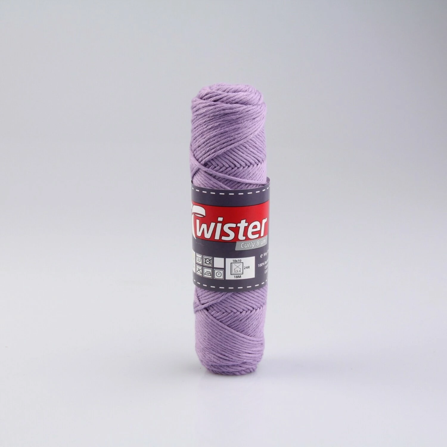 Häkelgarn TWISTER CURLY - hell-lila - 50g 3 Häkelgarn TWISTER CURLY - hell-lila - 50g