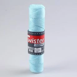 Häkelgarn TWISTER CURLY - helltürkis - 50g