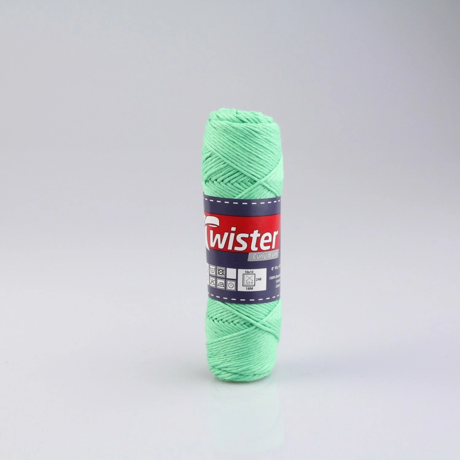 Häkelgarn TWISTER CURLY - apfel - 50g 3 Häkelgarn TWISTER CURLY - apfel - 50g