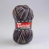 Wolle TWISTER - braun-blau - 150g -Heimtextilien Verkäufe 9002158700 1600Wx1600H