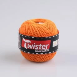 Häkelgarn TWISTER - orange - 100g
