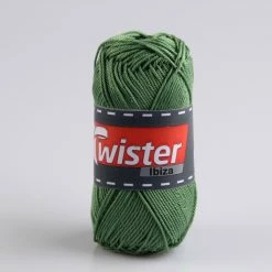 Häkelgarn TWISTER IBIZA - Kiwi - 50g
