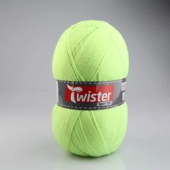 Häkelgarn TWISTER SPORT - neongelb - 500g