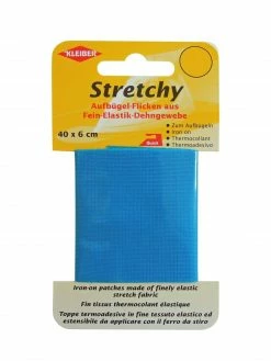 Bügelflicken - türkis - 40x6 cm