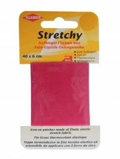 Bügelflicken - pink - 40x6 cm