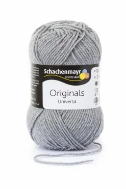 Wolle UNIVERSA - hellgrau - 50g