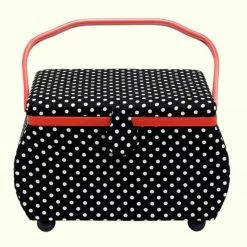 Nähkorb PRYM POLKA DOTS - schwarz-rot - Größe L 5 Nähkorb PRYM POLKA DOTS - schwarz-rot - Größe L -Heimtextilien Verkäufe 9002210000 02 1600Wx1600H