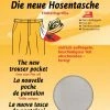 Bügeltaschen für Hosen - hellgrau - 23x18,5 cm -Heimtextilien Verkäufe 9002211400 1600Wx1600H