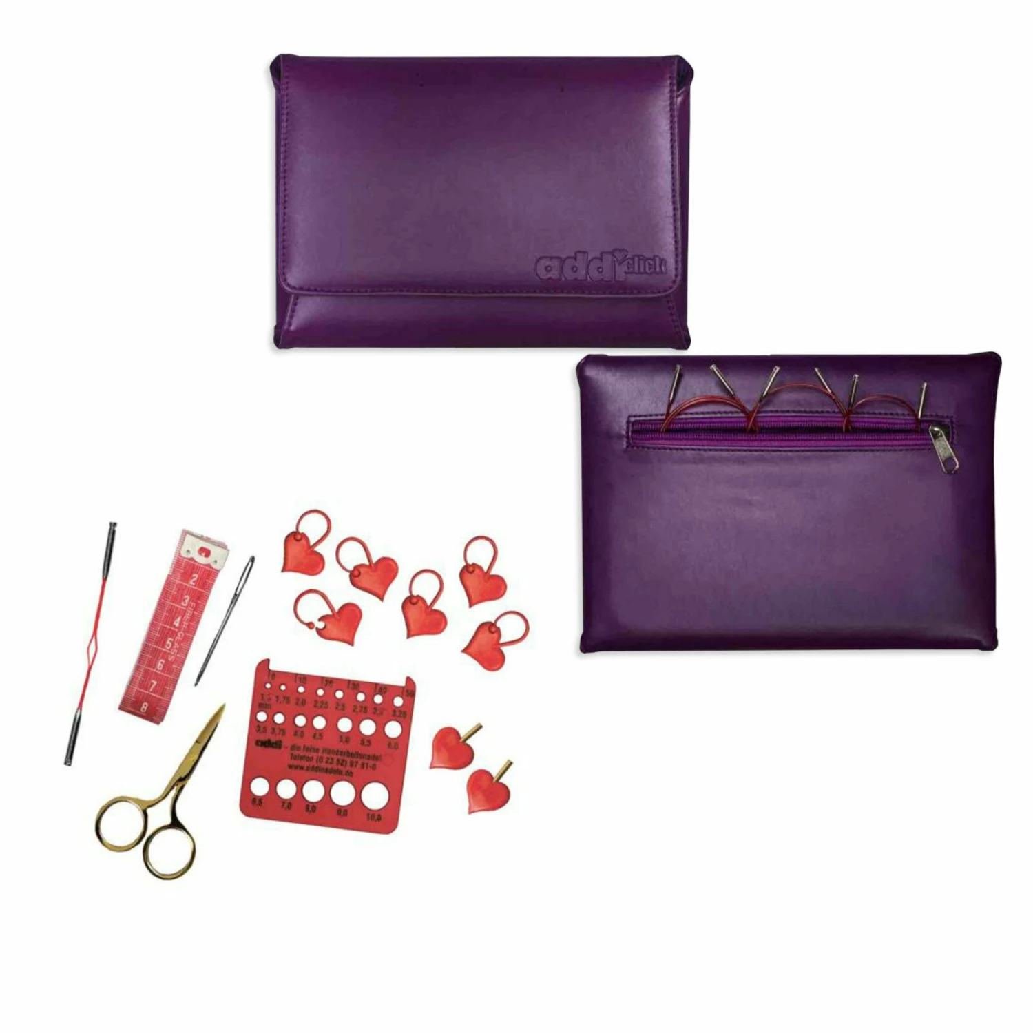 Häkel&Strickset HUGS - im Etui - 38 teilig 4 Häkel&Strickset HUGS - im Etui - 38 teilig – Bild 2