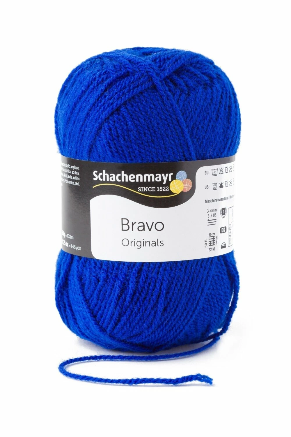 Wolle BRAVO - royal - 50g 3 Wolle BRAVO - royal - 50g