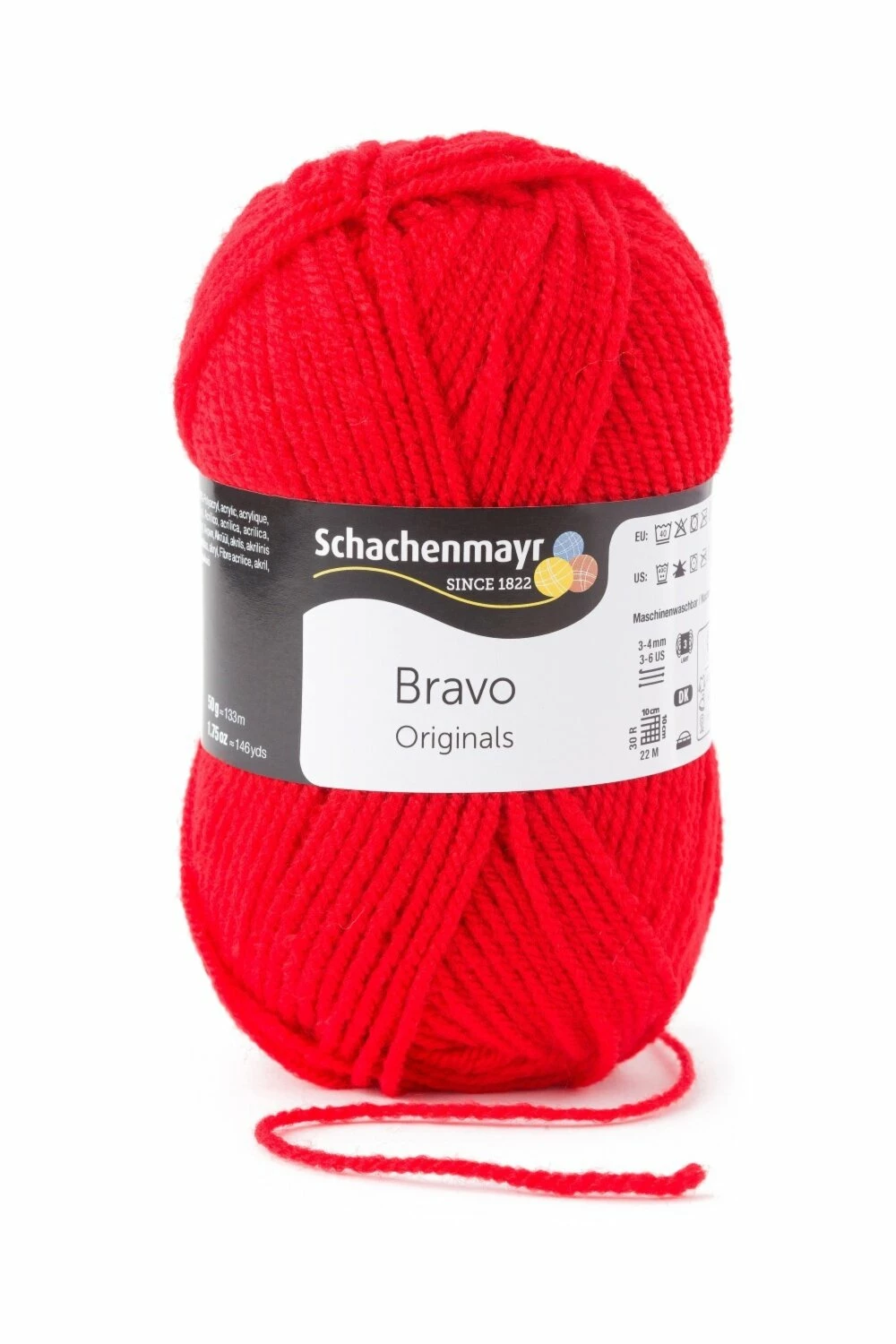 Wolle BRAVO - feuer - 50g 3 Wolle BRAVO - feuer - 50g