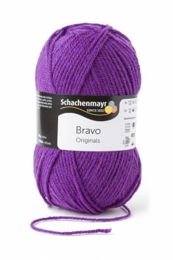 Wolle BRAVO - violette - 50g