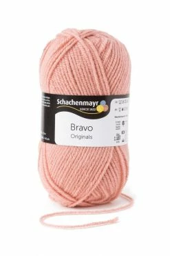Wolle BRAVO - Pfirsich - 50g