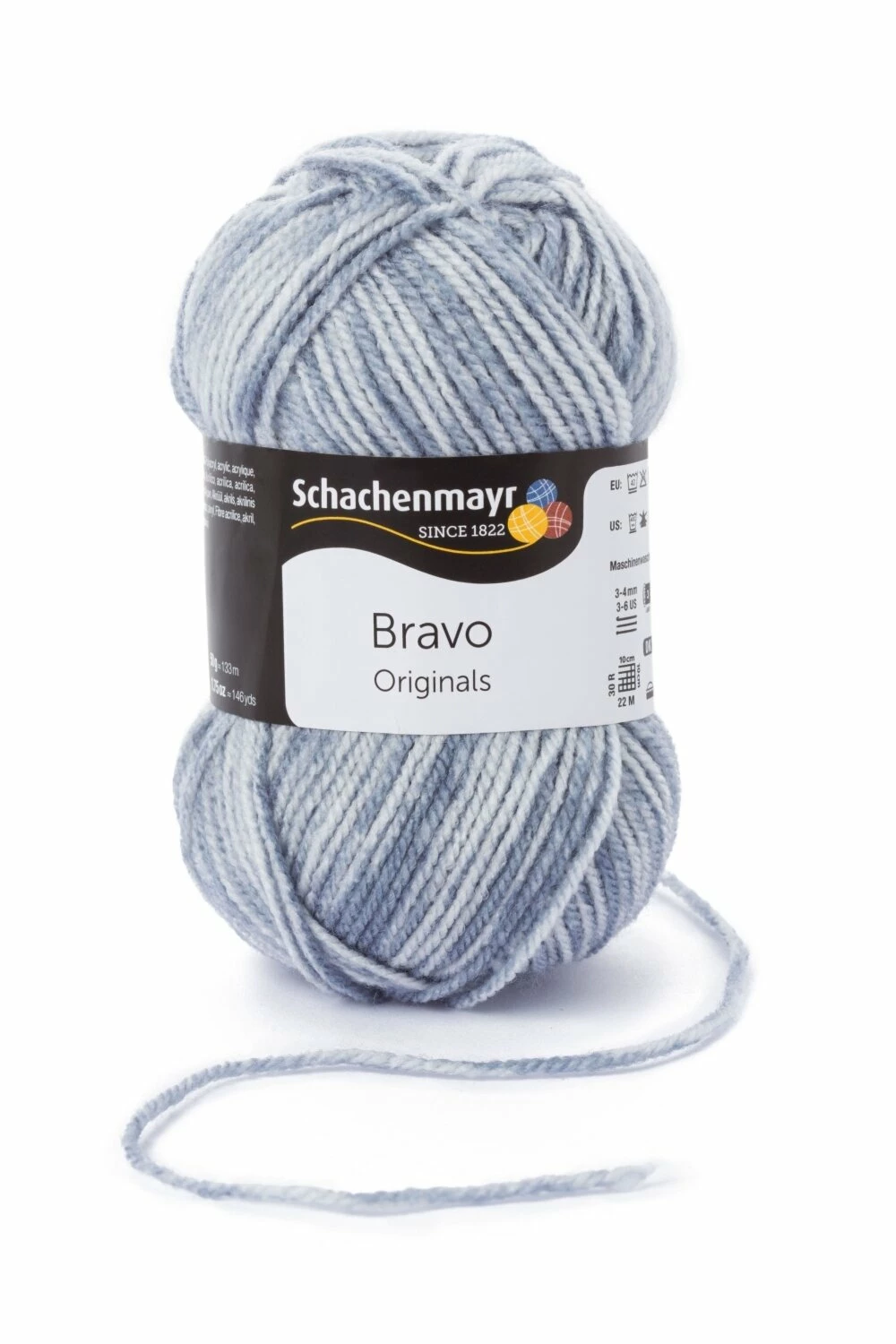 Wolle BRAVO - Himmel-denim - 50g 3 Wolle BRAVO - Himmel-denim - 50g