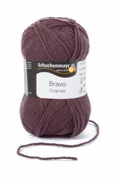 Wolle BRAVO - Pflaume - 50g