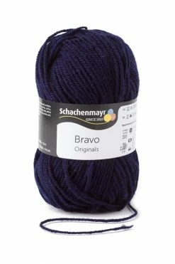 Wolle BRAVO - marine - 50g