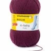 Strumpfwolle REGIA - burgund - 4-fädig - 100g -Heimtextilien Verkäufe 9002328400 1600Wx1600H