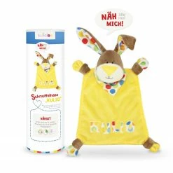 Nähset Kullaloo KUSCHELTUCHHASE KULIO - gelb - mit Material