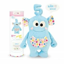 Nähset Kullaloo ALIEN B-DAY BIBS - blau - mit Material