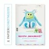 Kullaloo Nähanleitung und Schnittmusterbogen - Monster MEMO MONSTI -Heimtextilien Verkäufe 9002498100 1600Wx1600H
