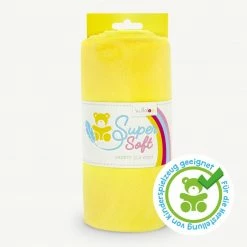 Kullaloo Plüsch SOFT SHORTY - gelb - 1,5 mm Flor