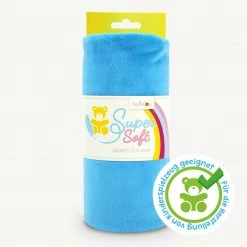 Kullaloo Plüsch SOFT SHORTY - blau - 1,5 mm Flor