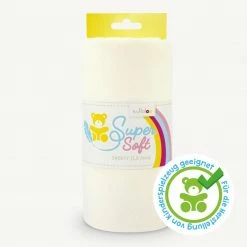 Kullaloo Plüsch SOFT SHORTY - wollweiß - 1,5 mm Flor