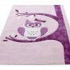 Kinderteppich - rosa - mit Eule - 120x170 cm -Heimtextilien Verkäufe 9002548100 1600Wx1600H